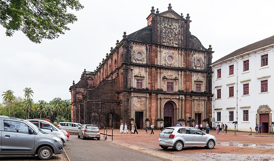 Basilica of Bom Jesus in Old Goa